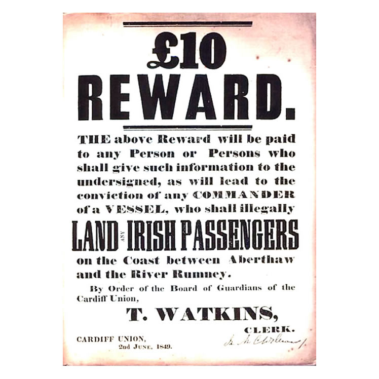 &pound;10 reward - Penarth Dock