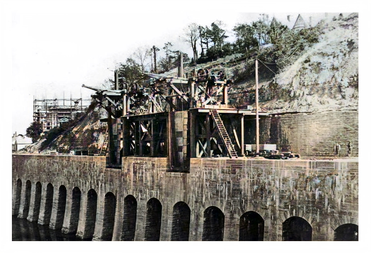 1864 - Building Penath Dock