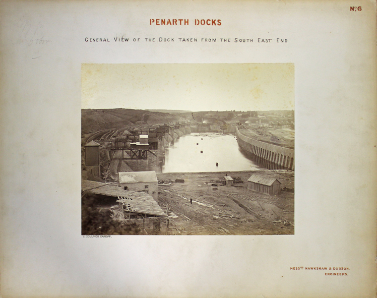 No 6 - General view of the dock taken from the south east end. 