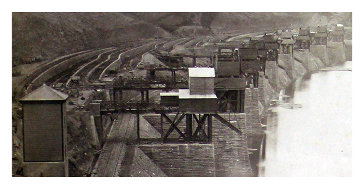 No 6 - General view of the dock taken from the south east end. 