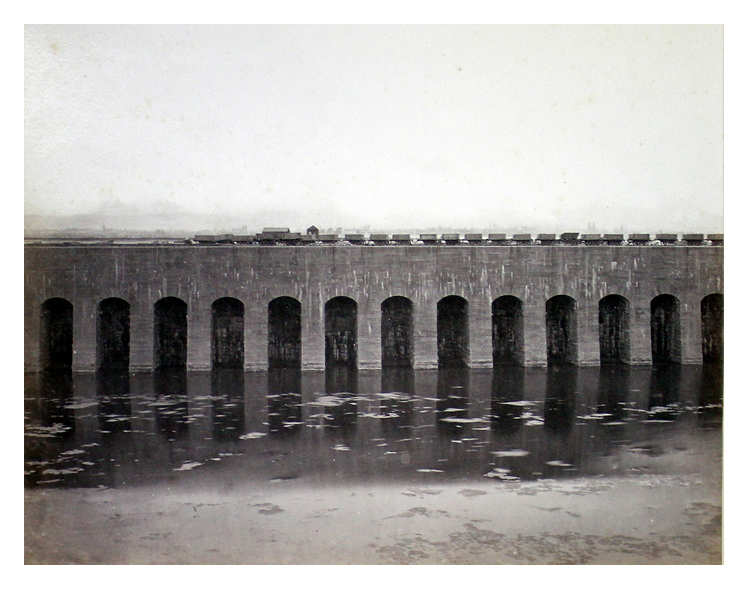 No 16 - Elevation of dock wall. 