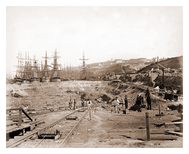 1883 - Penarth Dock Extension Works