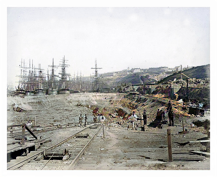1883 - Penarth Dock Extension Works