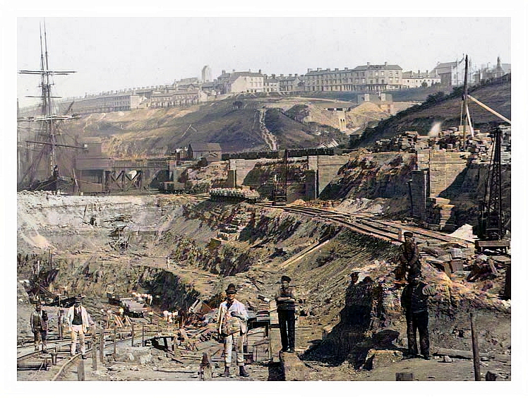 1883 - Penarth Dock Extension Works