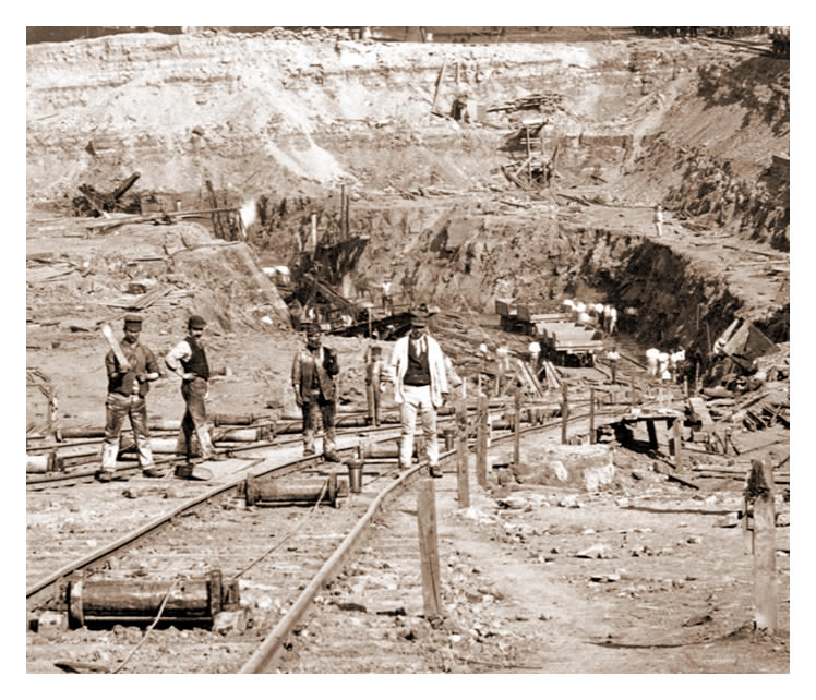 1883 - Penarth Dock Extension Works