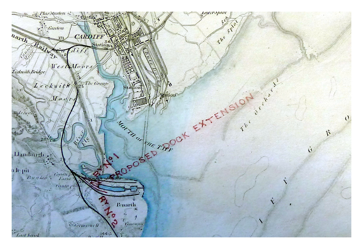 1880-81 - Penarth Dock Extension