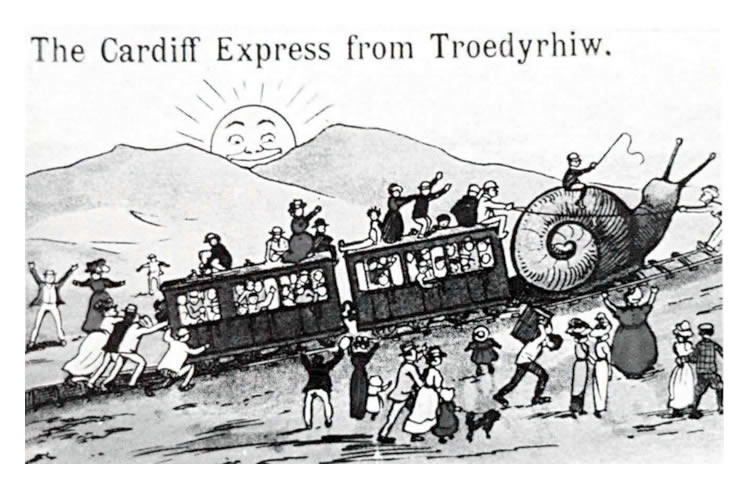 The Cardiff Express from Troedyrhiw