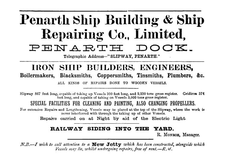 Penarth Ship Building & Ship Repairing Co., Limited