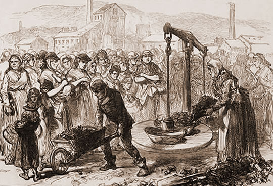 South Wales Coal Strike - 1873