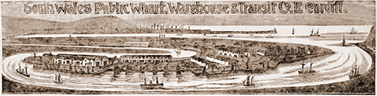 South Wales Public Wharf, Warehouse & Transit Company Limited, Cardiff.