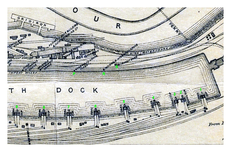 Penarth Dock Offices and Facilities - 1895