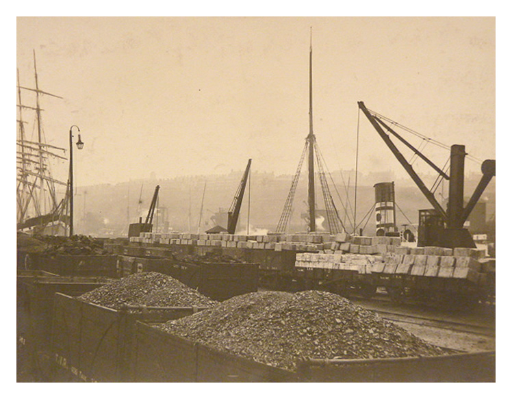 1896 - 'Two Steamers waiting for Tips'