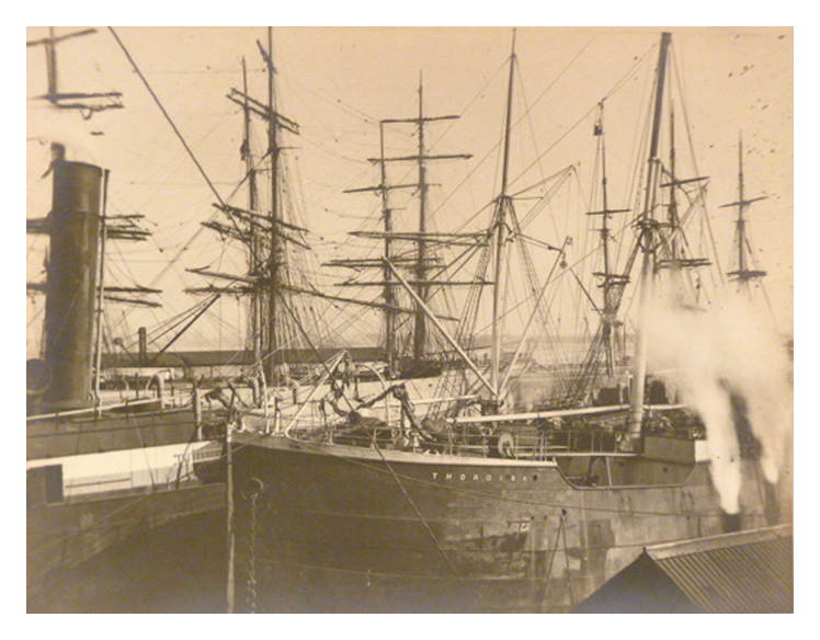 'Thordisa' built in 1888 by T. Turnbull & Son. 