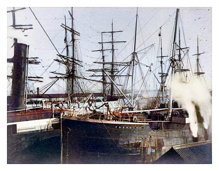 'Thordisa' built in 1888 by T. Turnbull & Son. 