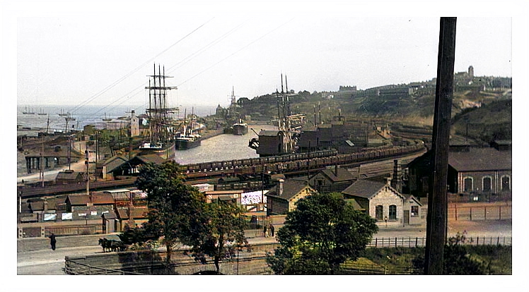 Penarth Dock, negative