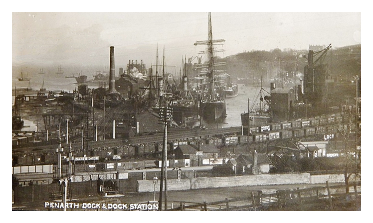 Penarth Dock c.1905