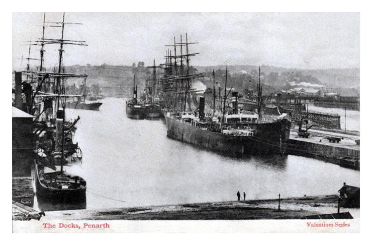 Penarth Dock c.1904