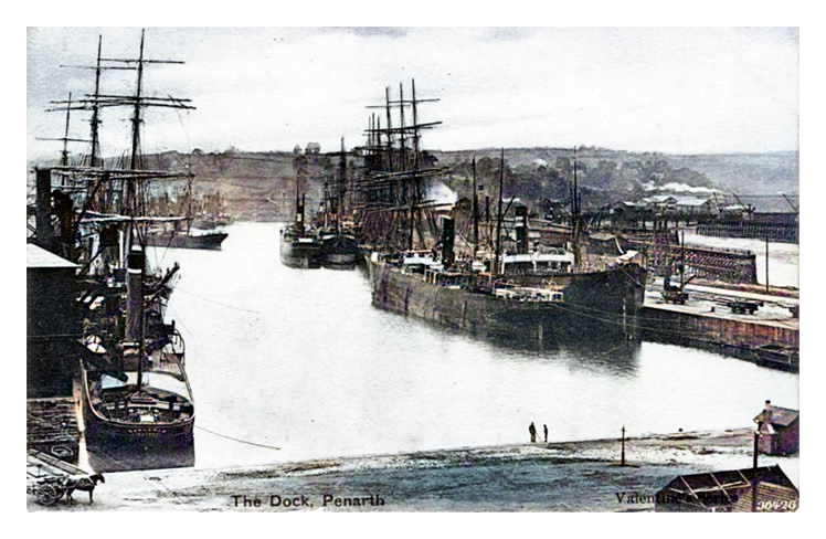 Penarth Dock c.1904