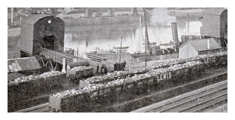 1903 - Penarth Dock - No 12 tip