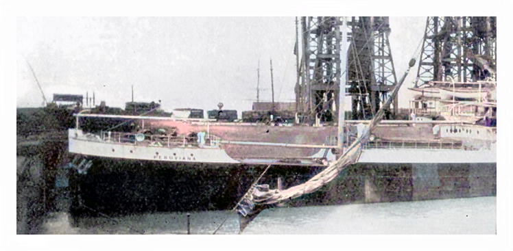Peruviana at Penarth Dock Basin c.1908