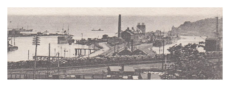 Postcard of Penarth Dock