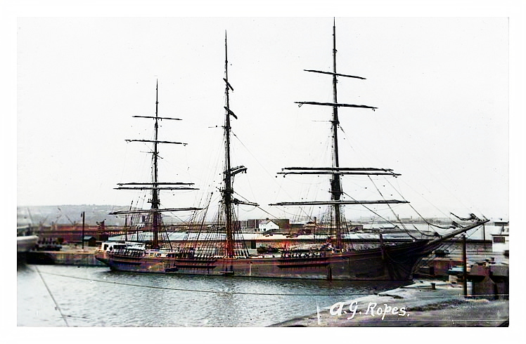 'A. G. Ropes' at Penarth Dock