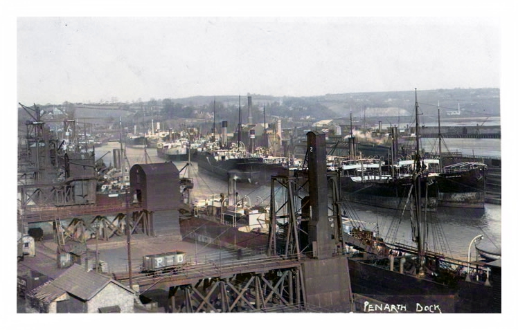 Penarth Dock - c. 1912