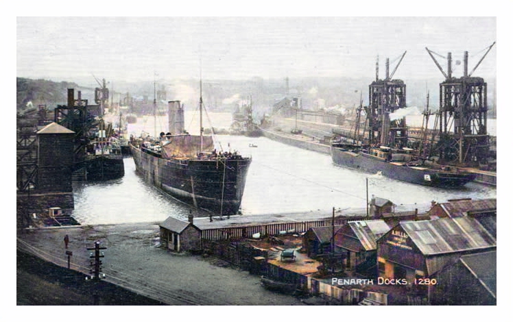 Penarth Dock - c. 1910