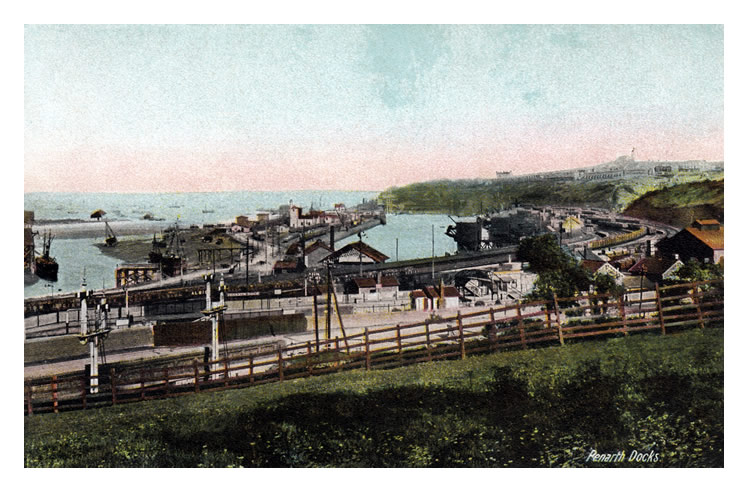 Penarth Dock - c.1900
