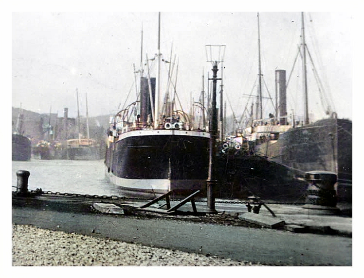 'Entrance to the Docks, Penarth'