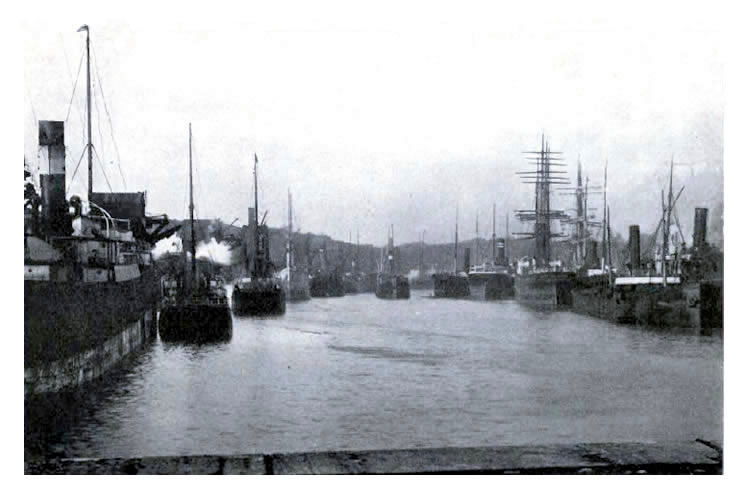 Penarth Dock c.1908