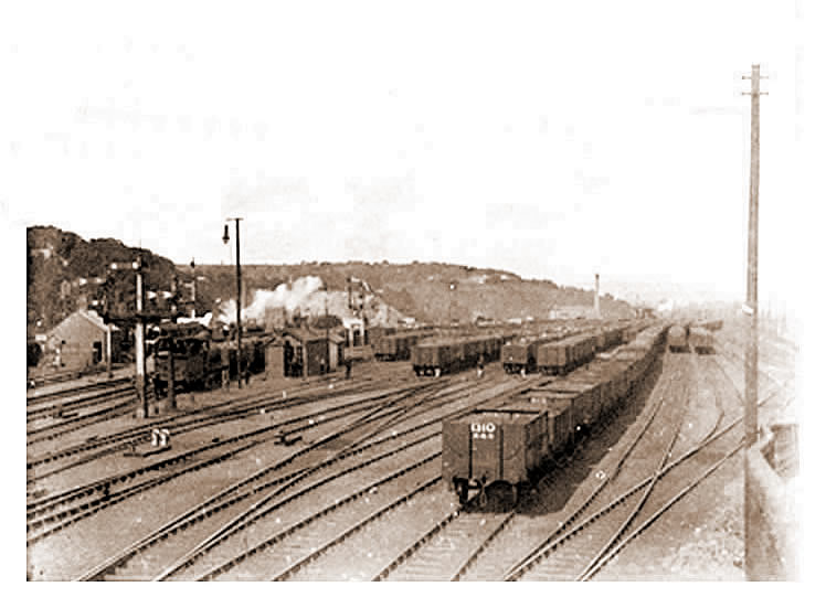 Sidings at Llandough for Penarth Dock