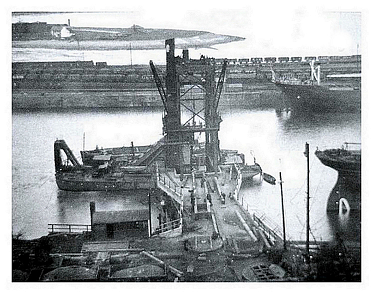 Upgrading coal tip at Penarth Dock