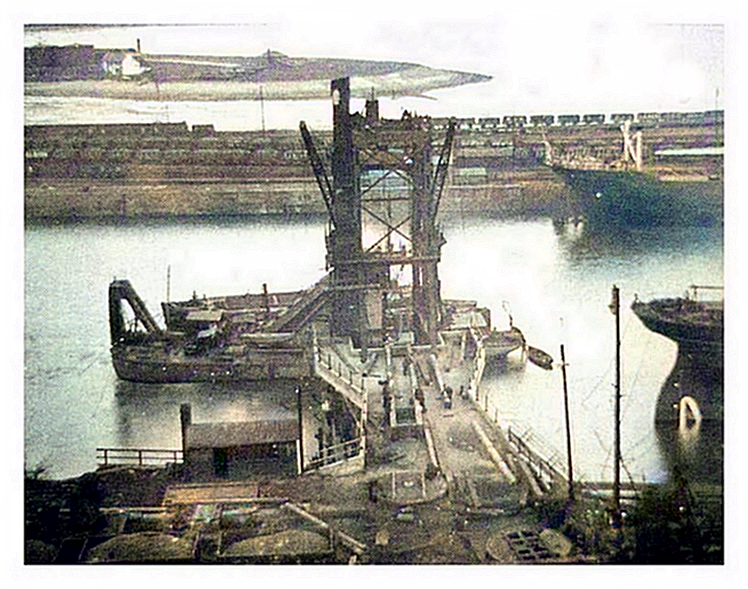 Upgrading coal tip at Penarth Dock