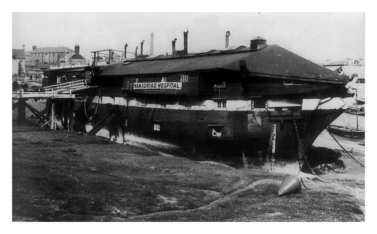 Hamadryad Hospital Ship at Cardiff