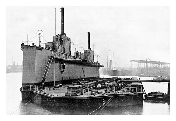 1909 - Off-shore Floating Dock for Penarth on the Tyne