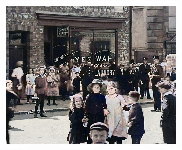 1911 - Strike Scenes at Penarth 