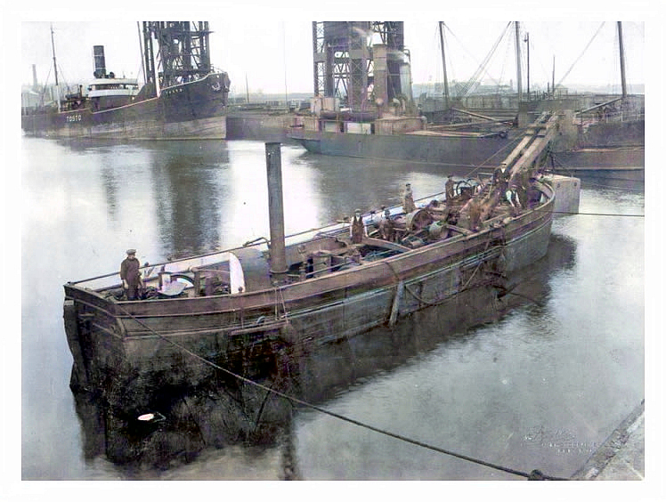 "The Magnet" in August 1920  at Penarth Dock