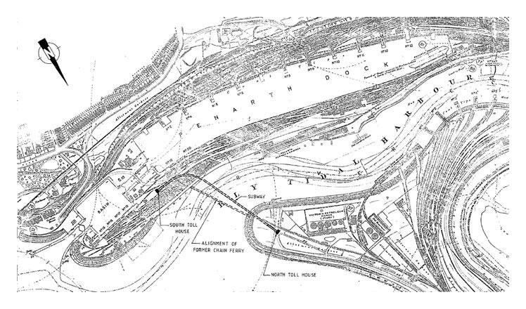 c.1920 map of Penarth Dock