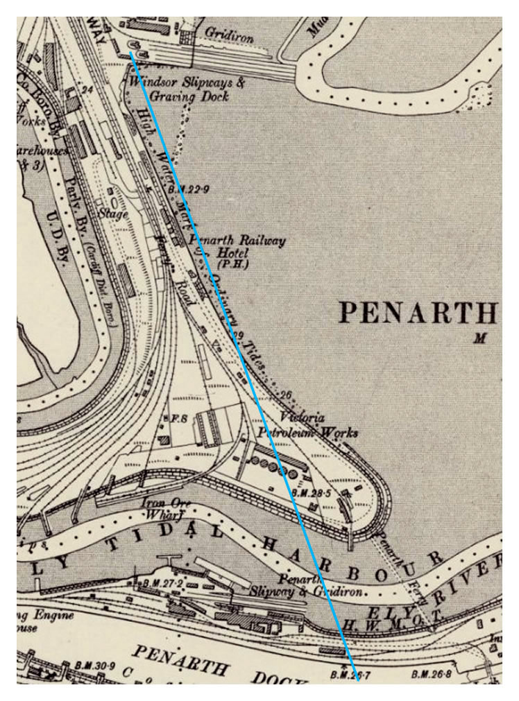 OS map River Ely 