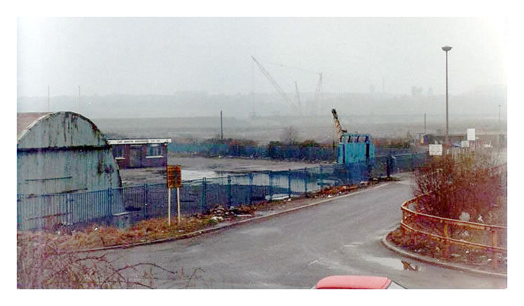 Taff Wagon Engineering Company works on Ferry Road Cardiff