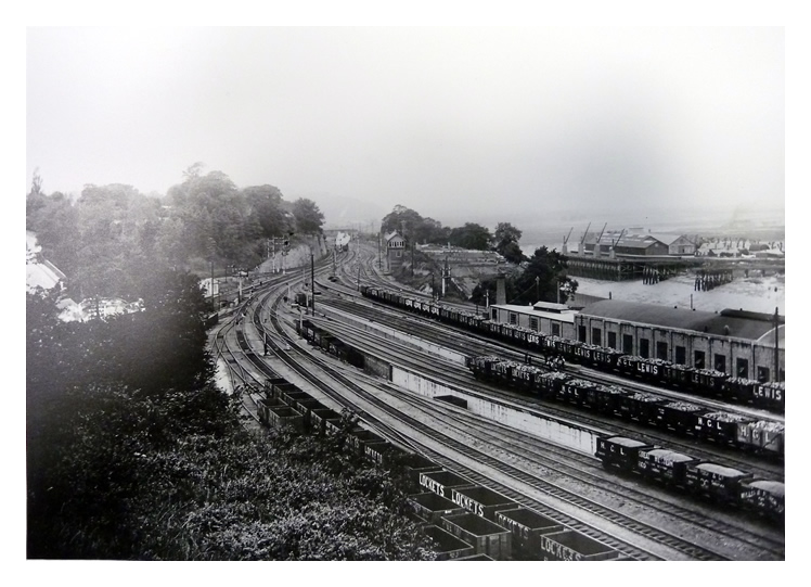1936 - Penarth Dock and the Ely Tidal Harbour.