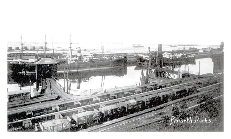 Penarth Dock - 1920's