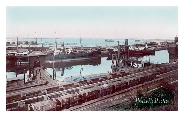 Penarth Dock - 1920's