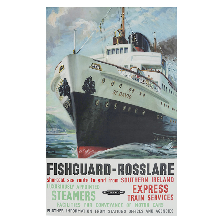 Fishguard-Rosslare poster