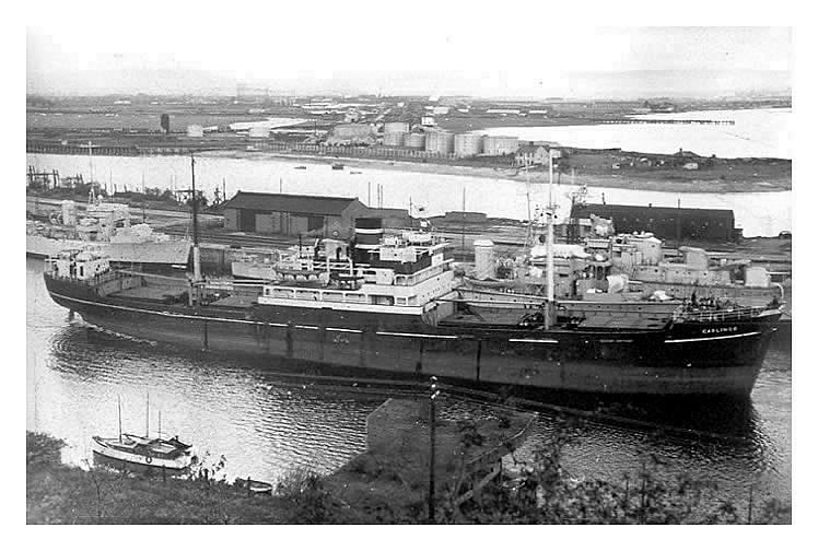 "Garlinde" at Penarth Dock