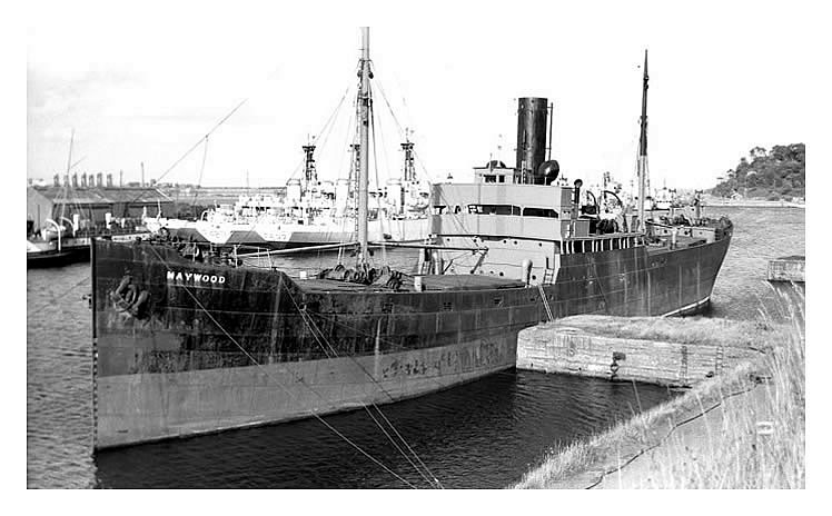'Maywood' in Penarth Dock 