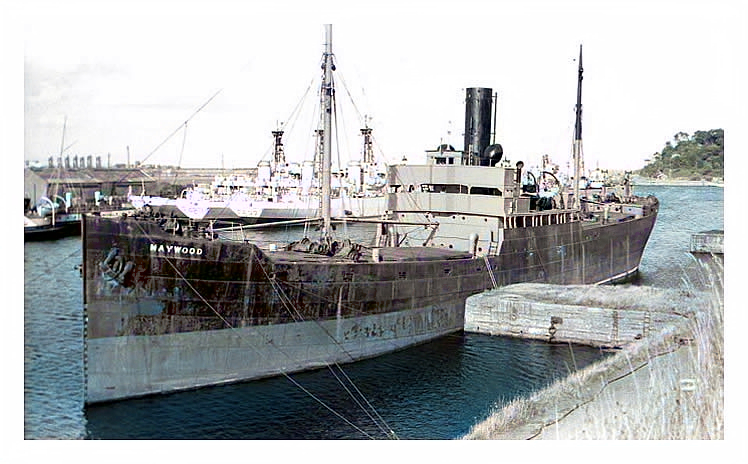 'Maywood' in Penarth Dock 