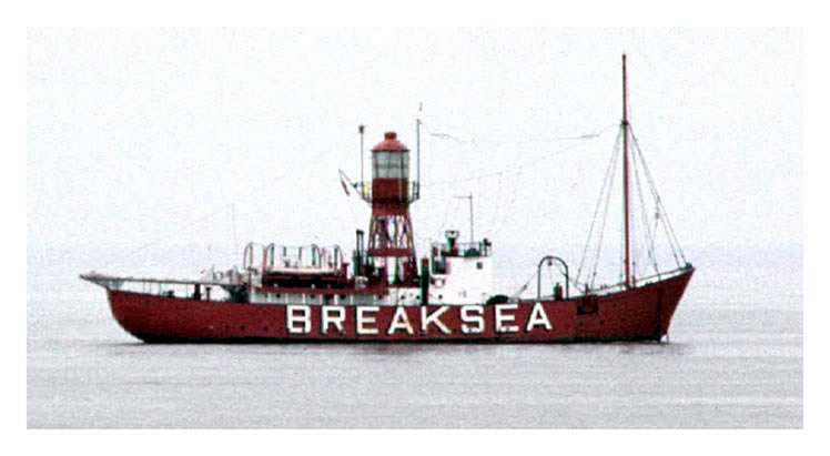 Breaksea lightship off Barry