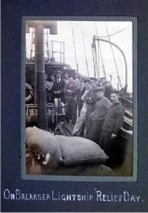 'On Breaksea Lightship Relief Day'.